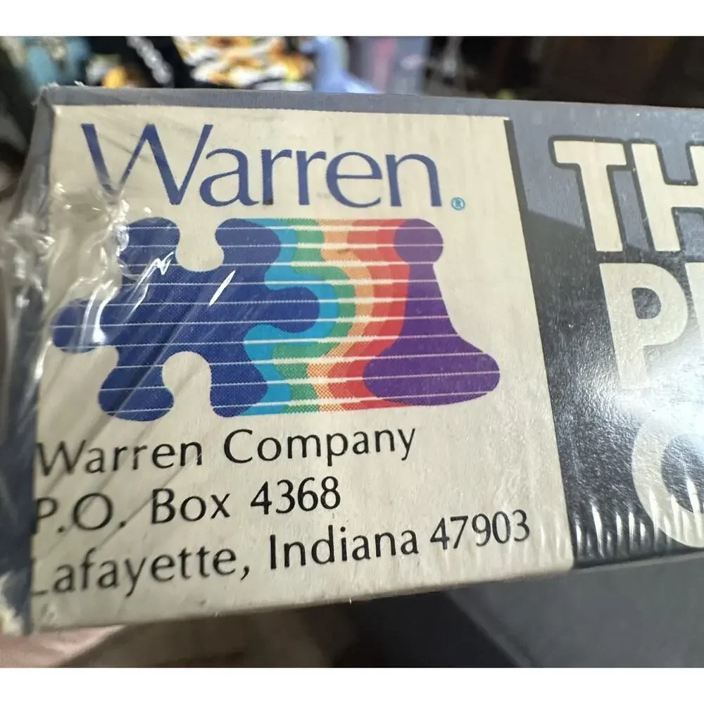 Vintage Warren WWII RAF Fighter Plane Puzzle 550 Pc Sealed Model Memorabilia